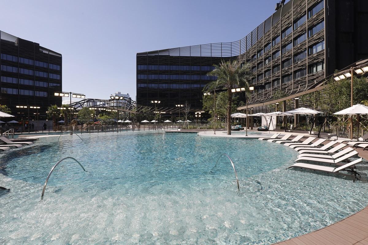 海洋公園萬豪酒店將成為指定檢疫酒店。(資料圖片／林俊源攝)