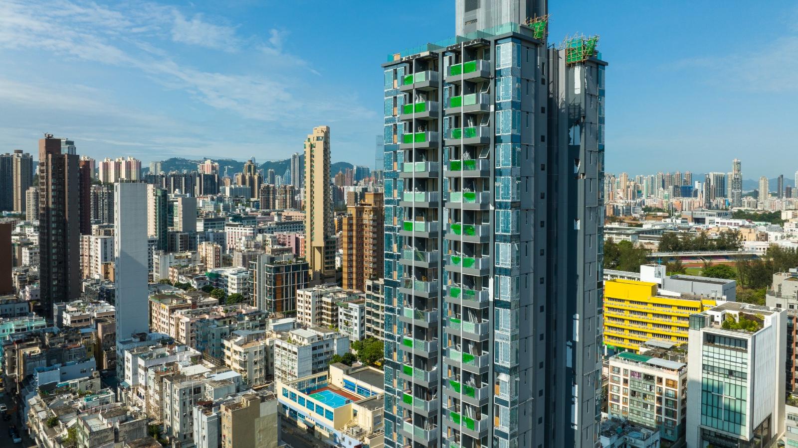 由內房碧桂園牽頭發展的九龍城瓏碧，最快明日公布首張價單。（陳奕釗攝）