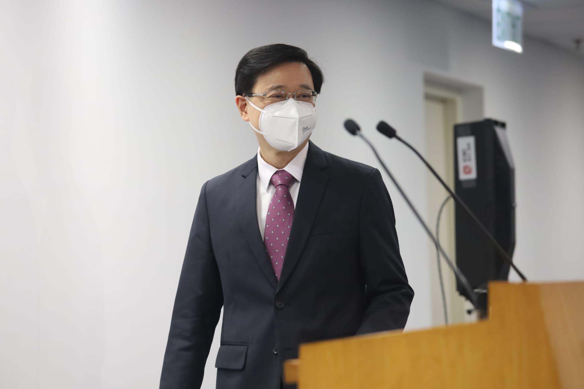 架構重組｜李家超：增設3名副司長 有助提升施政能力