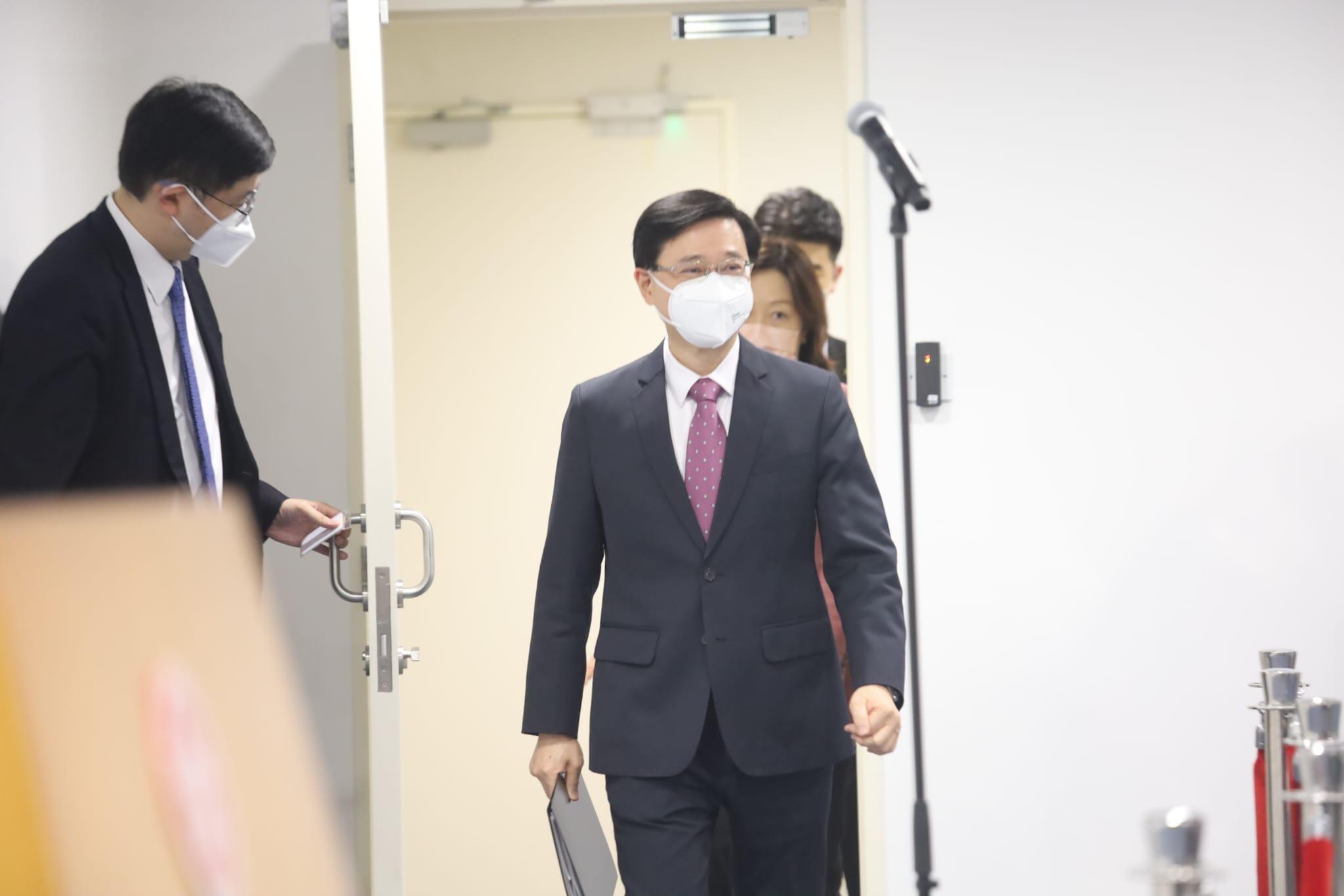 架構重組｜李家超：增設3名副司長  有助提升施政能力