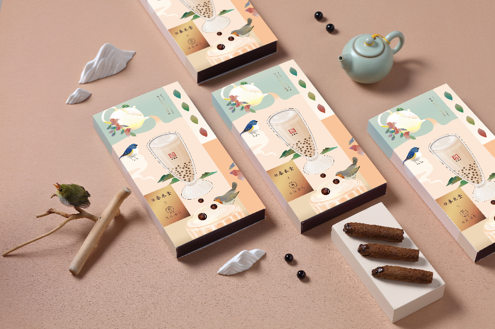 青鳥旅行再度聯乘春水堂 推出珍珠奶茶蛋捲