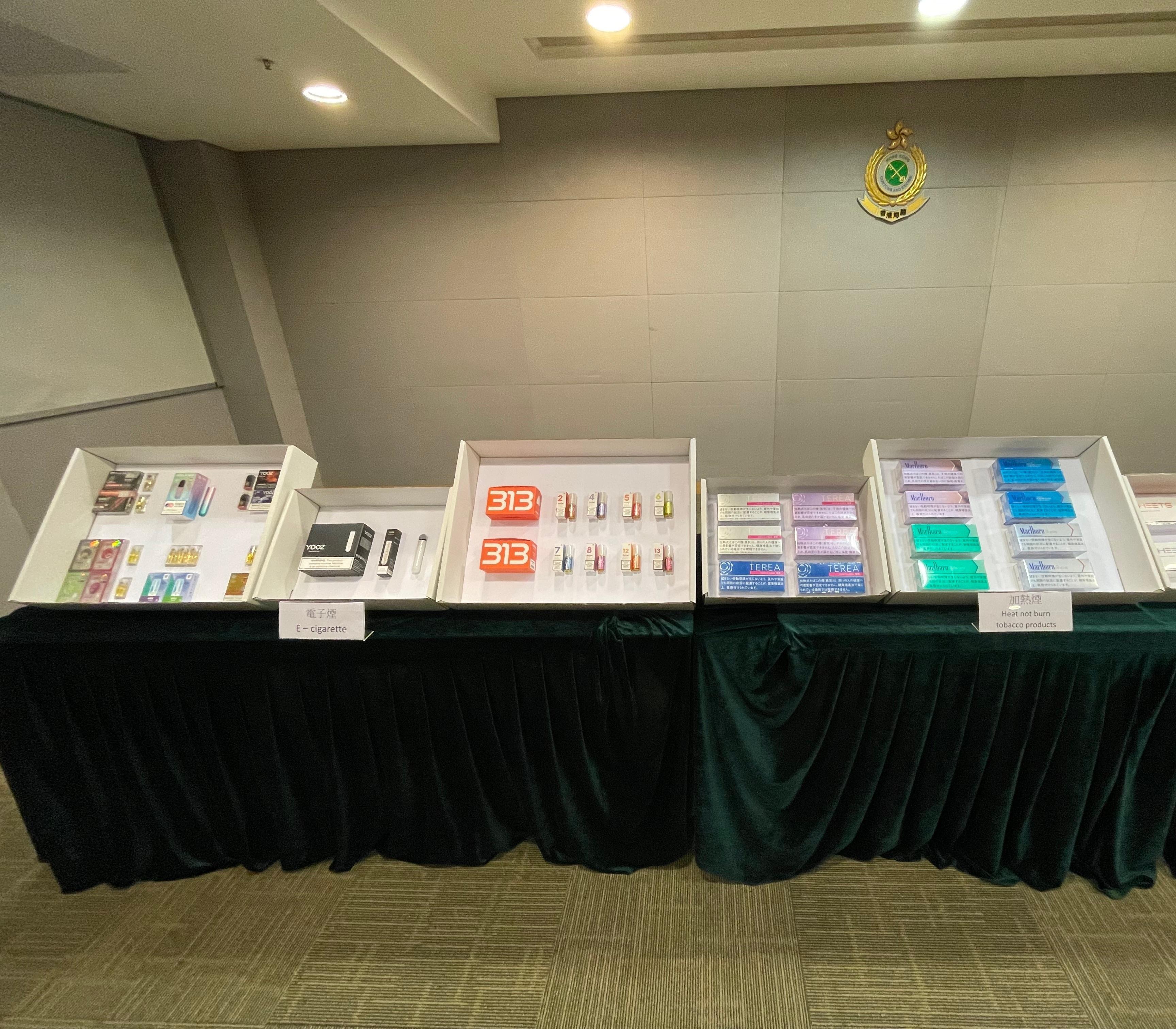海關檢獲懷疑另類吸煙產品市值逾千萬元