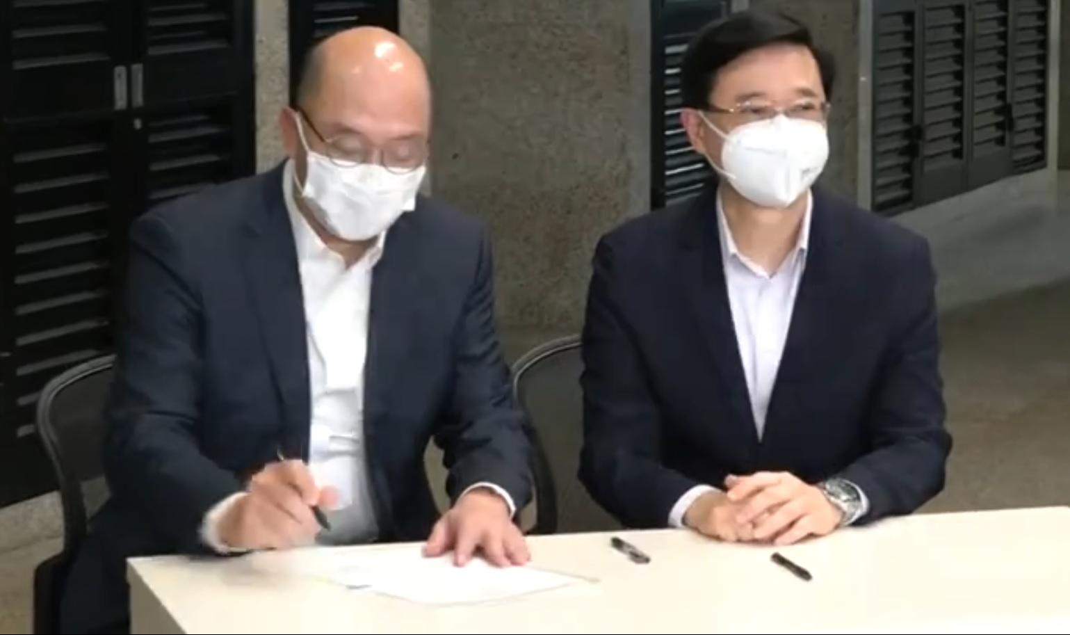 李家超當選｜架構重組傾向林鄭方案 待行會討論才公布