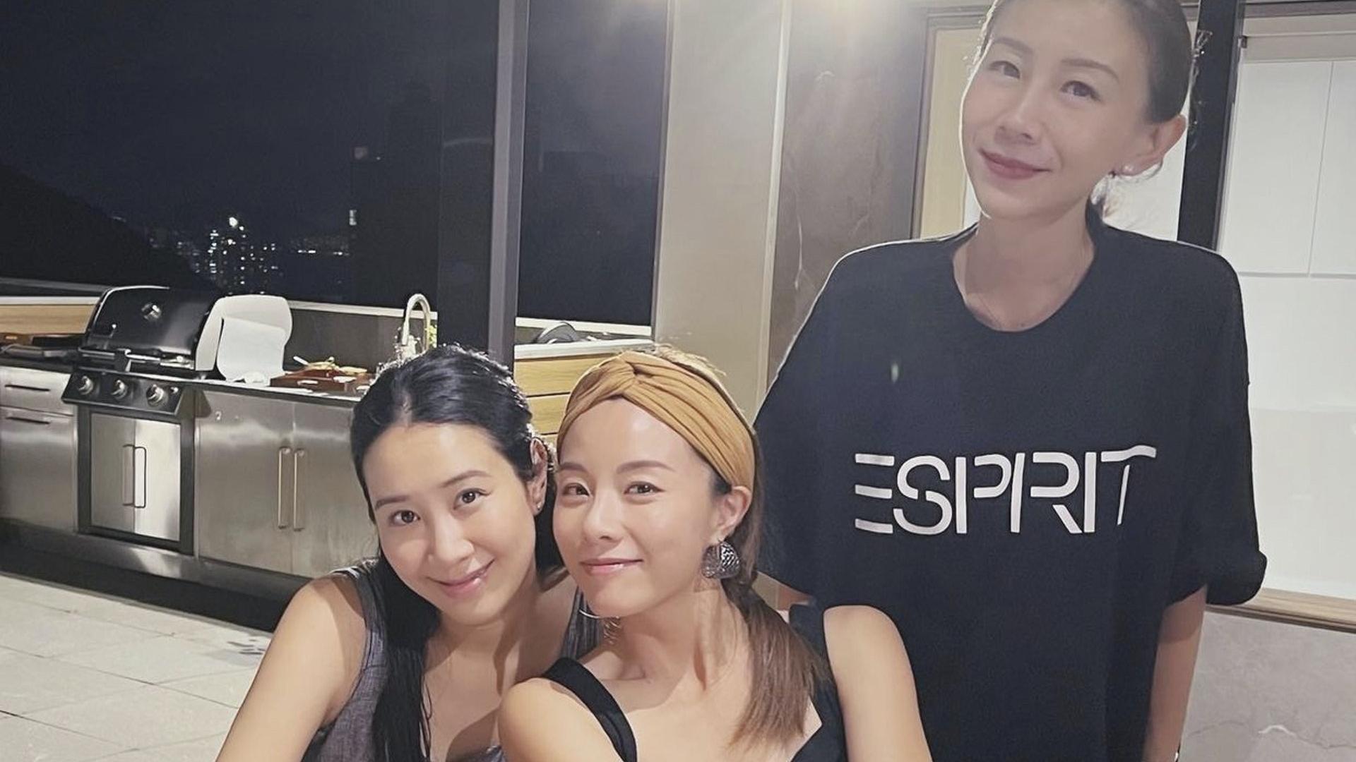 吳雨霏下月生日 鄧麗欣區文詩與壽星女提早慶祝