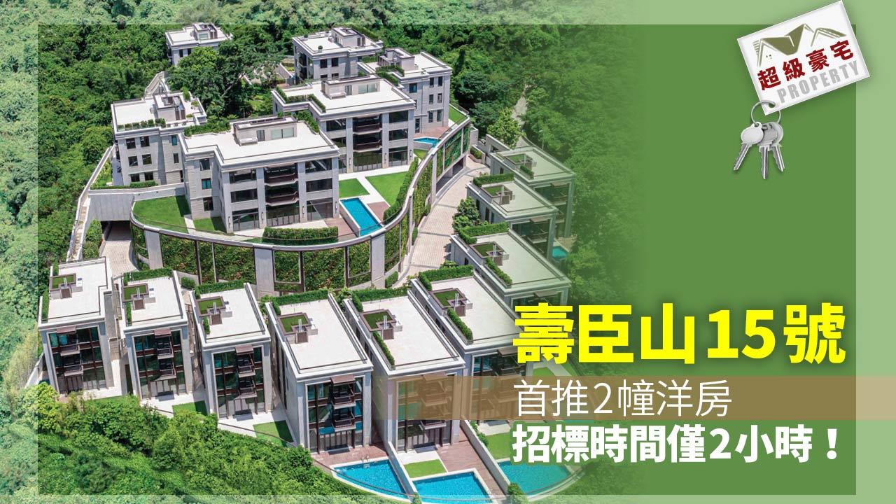 超級豪宅｜壽臣山15號首推2幢洋房 招標時間僅2小時
