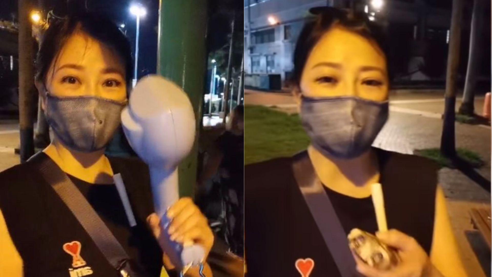 劉小慧出動神器轉趕唐狗 惹網民炮轟道歉撲火