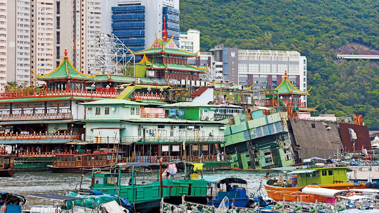 冇人願接手 議員促政府救珍寶海鮮舫 廚房船入水傾側