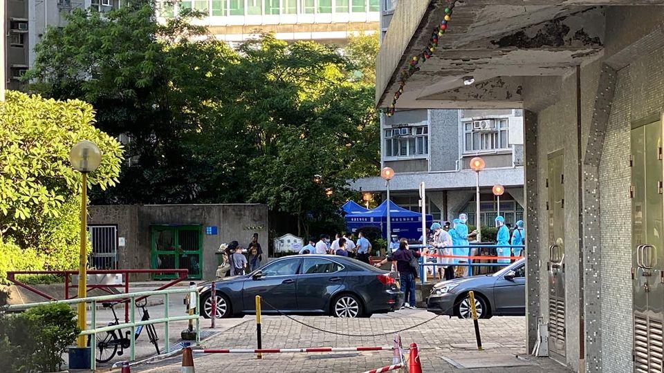 沙田錦英苑錦雅閣、大埔德雅苑下午圍封強檢