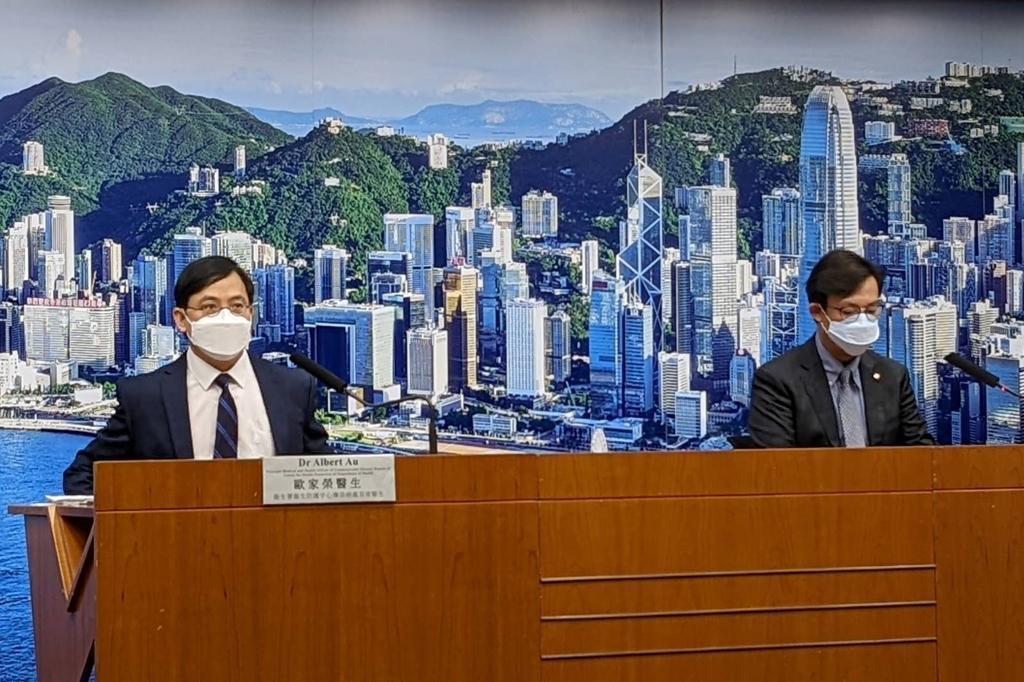 本港今日新增737宗個案。(羅庸軒攝)