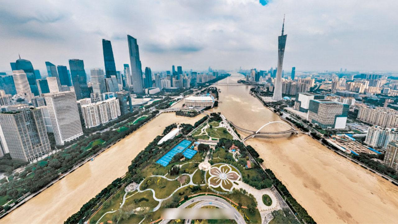 圖片新聞: 漲潮