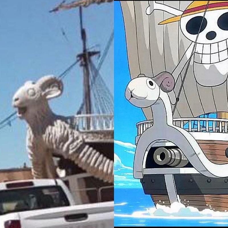 真人版《海賊王》梅利號曝光 嚇壞粉絲