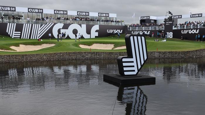 由沙特財團籌劃的LIV巡迴賽，惹起職業高球的爭議。(路透社)