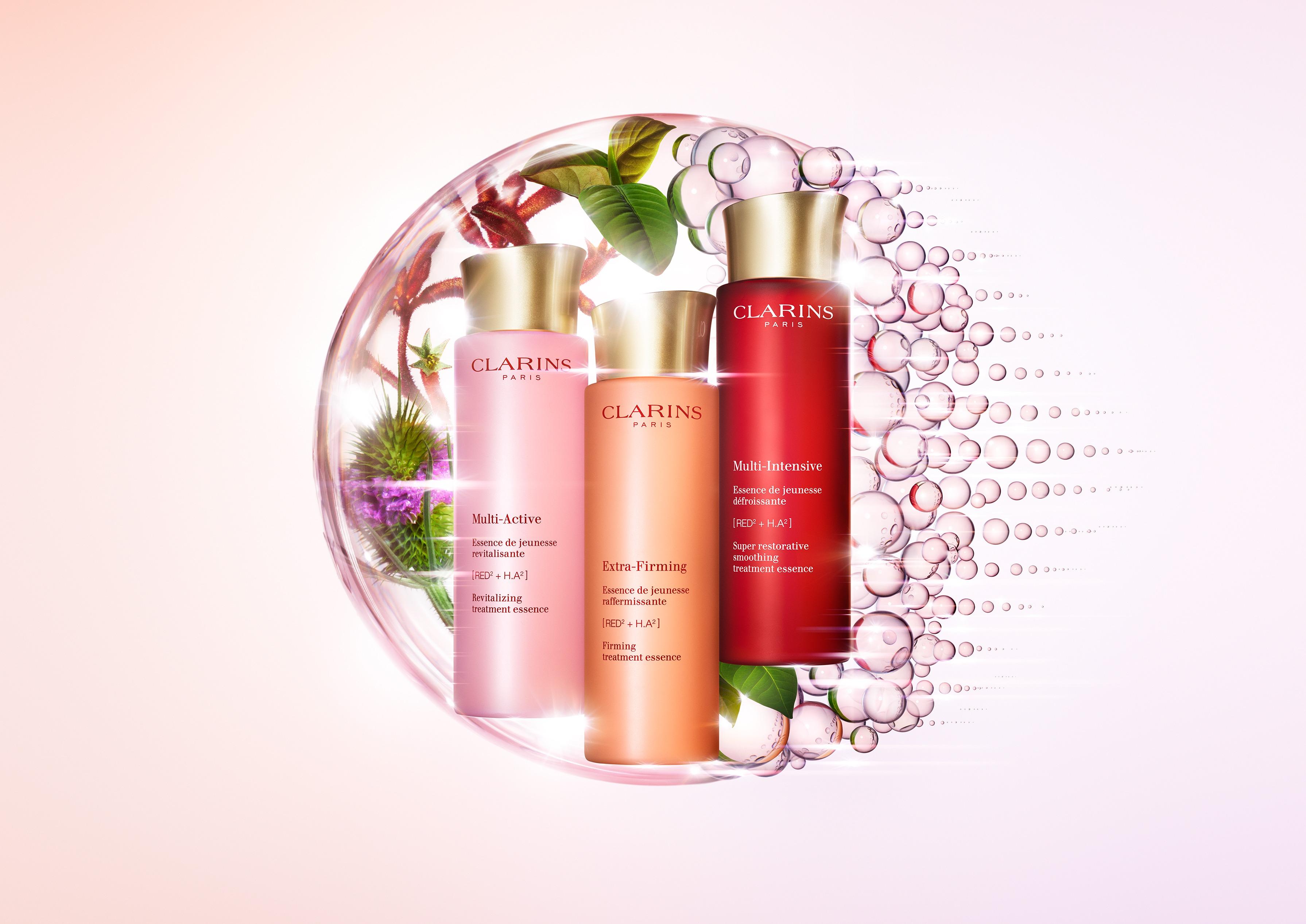 新品速遞｜CLARINS 3款修護精華水 針對20+、30+、40+肌膚 