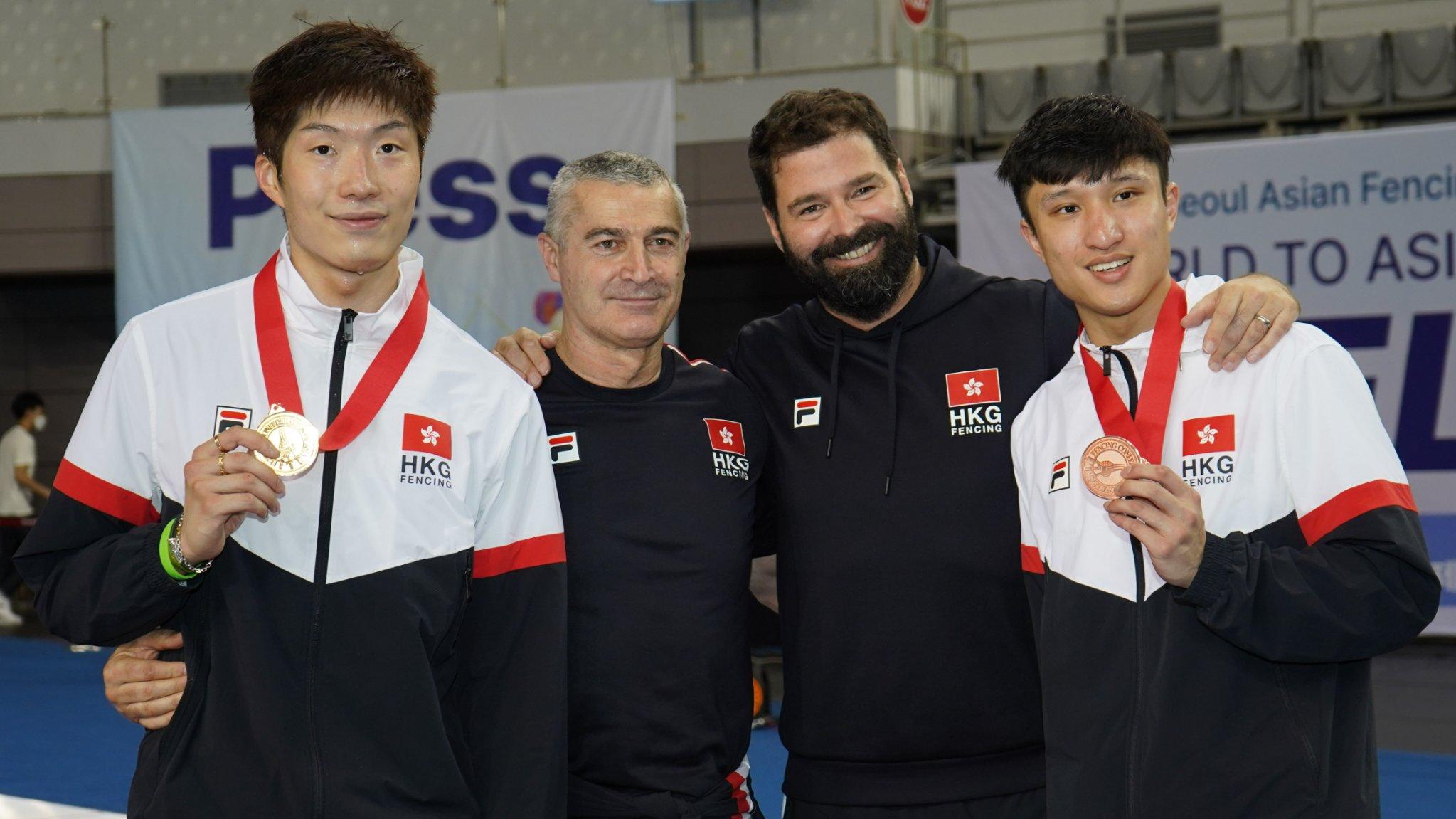 劍擊亞錦賽｜張家朗擊敗中國劍手奪金 再登亞洲冠軍寶座