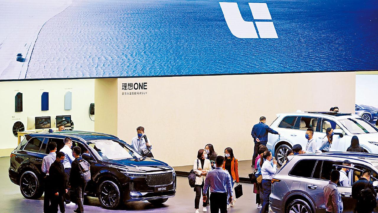 馬力十足｜汽車股雄霸科指升幅榜 國策落鑊 理想月漲七成