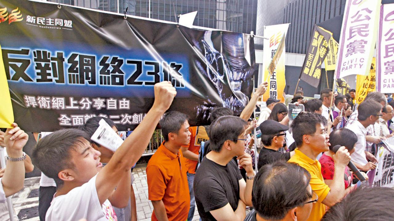 邱騰華冀快通過《版權條例》修訂  稱可展示選舉制度高效