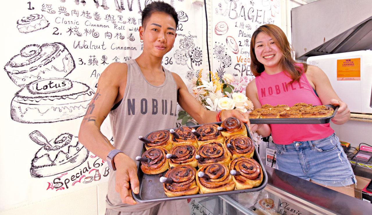 味美道來 23歲fresh grad女生夥拍檔創業 100％手工製出爐肉桂卷最煞食