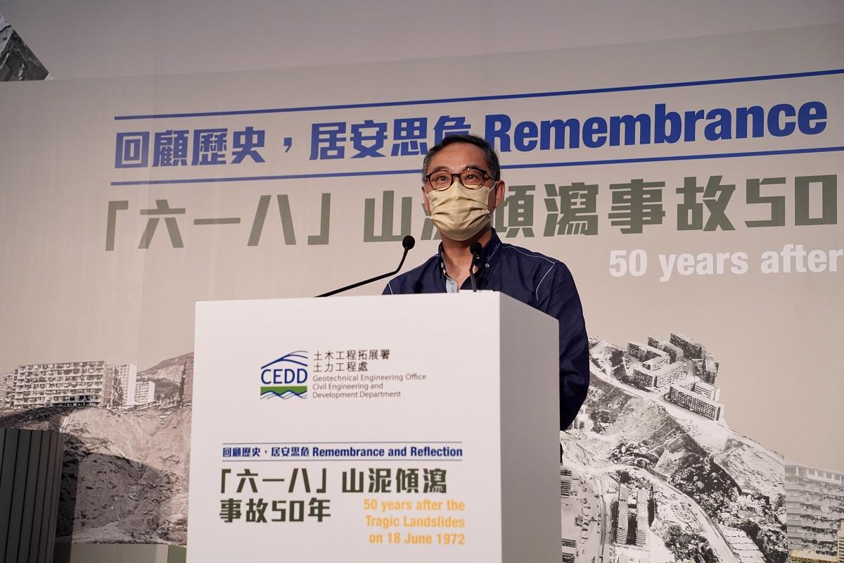 劉俊傑今日快速抗原測試結果呈陰性。(資料圖片／政府新聞處)