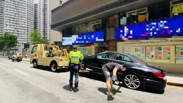 警港島打擊違泊拖走9車　共發3251張「牛肉乾」