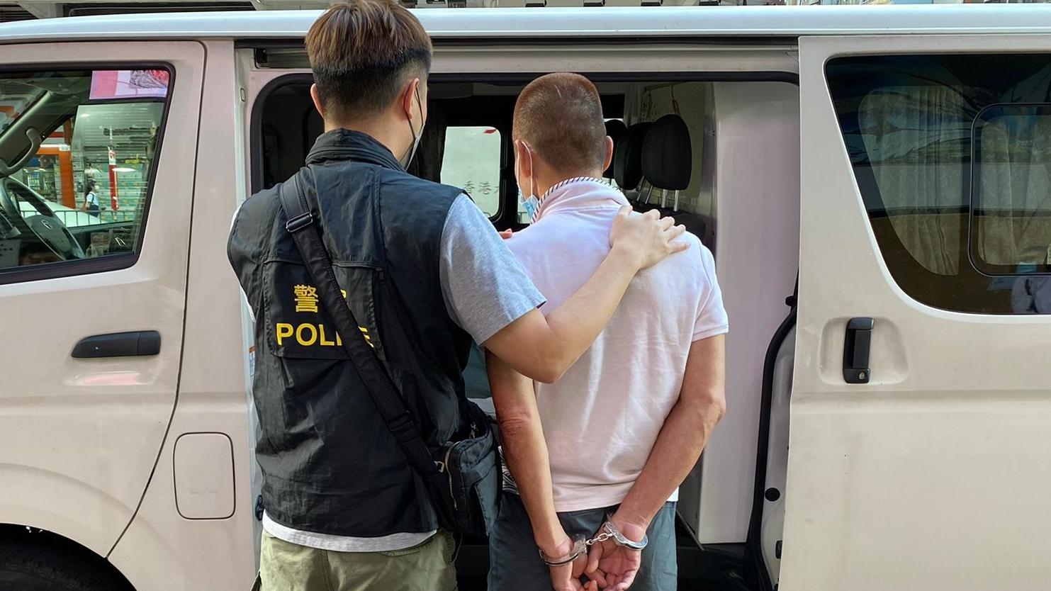 警旺角掃黃檢4200隻「鹹碟」拘中年漢