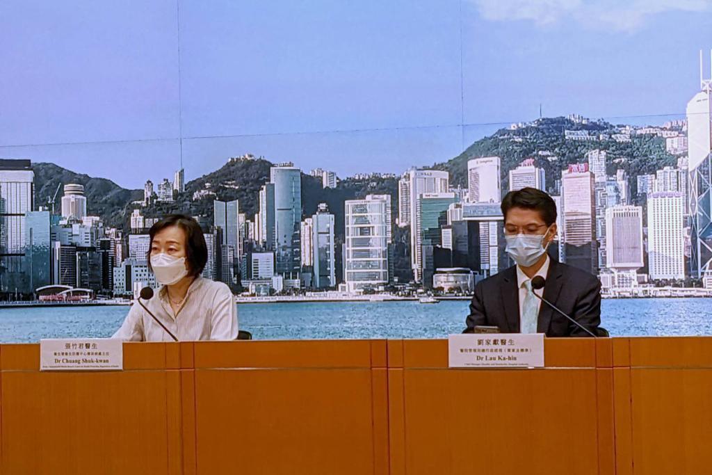 本港新增543宗個案。(羅庸軒攝)