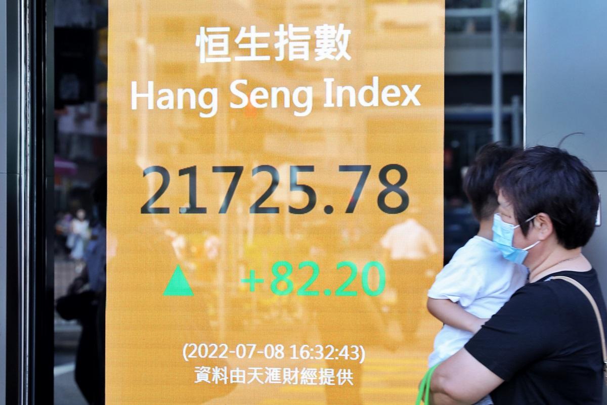 恒指收市微升資源股造好   三新股掛牌兩潛水