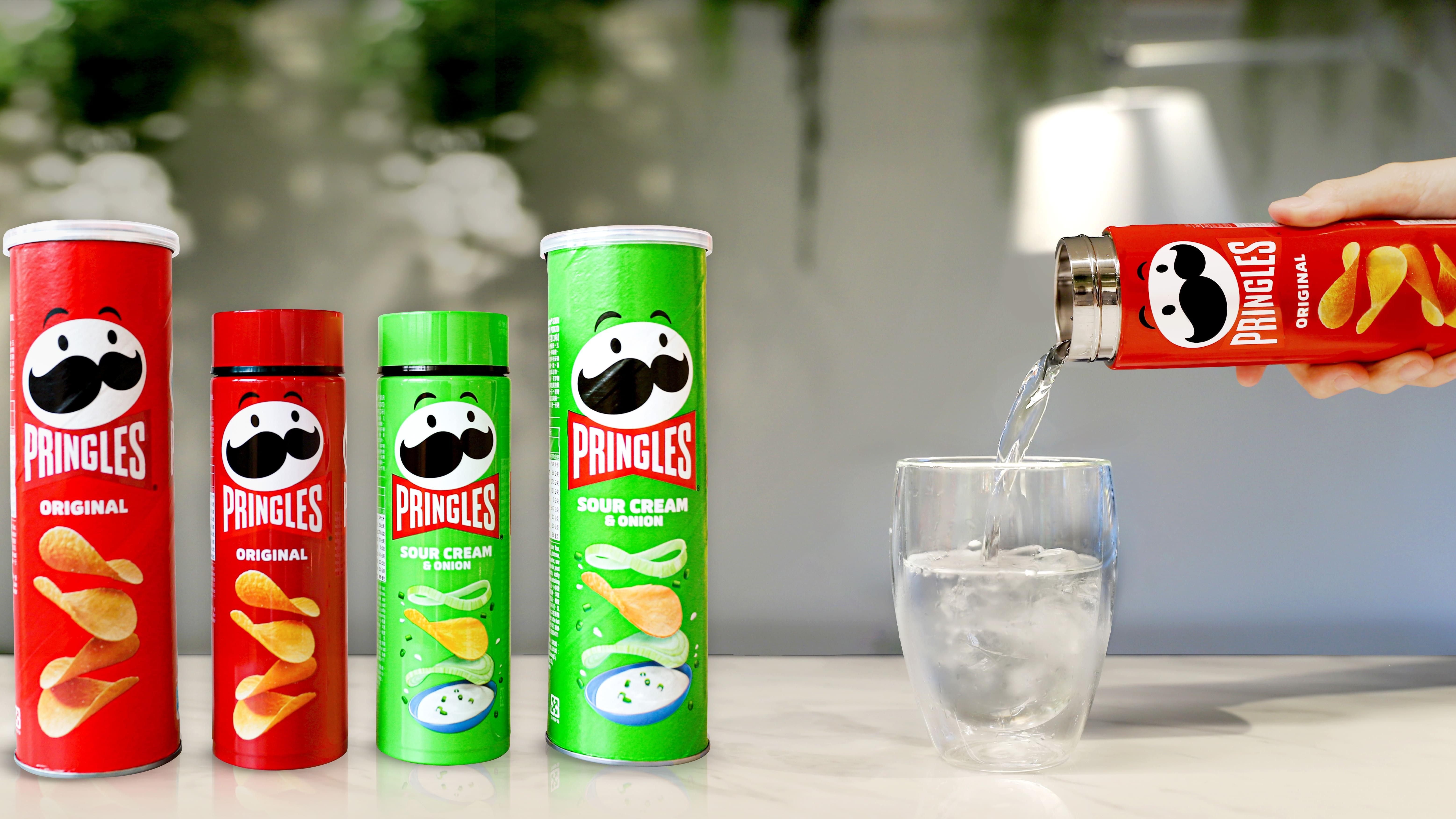 7-Eleven及百佳購物滿＄50限時換購 品客期間限定Pringles時尚保溫杯