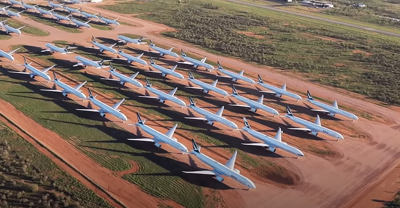 隨時候命｜國泰泊澳洲沙漠飛機準備歸隊 「歷來最大行動」