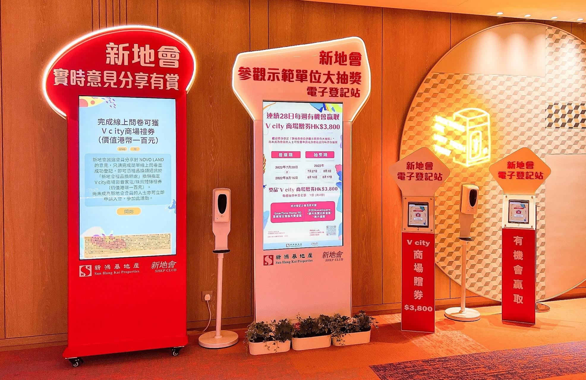 新盤動態｜新地會推參觀NOVO LAND示位大抽獎 每周送3800元商場贈券