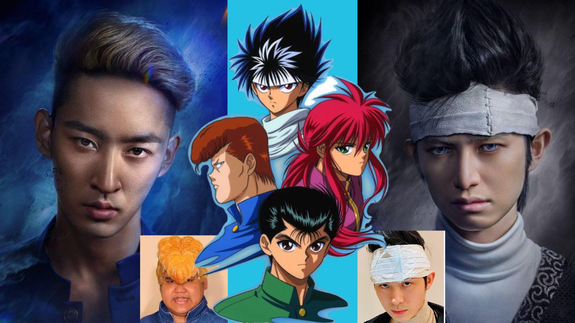 真人版《幽遊白書》四主角造型曝光劣評 桑原變型男由上杉柊平飾演