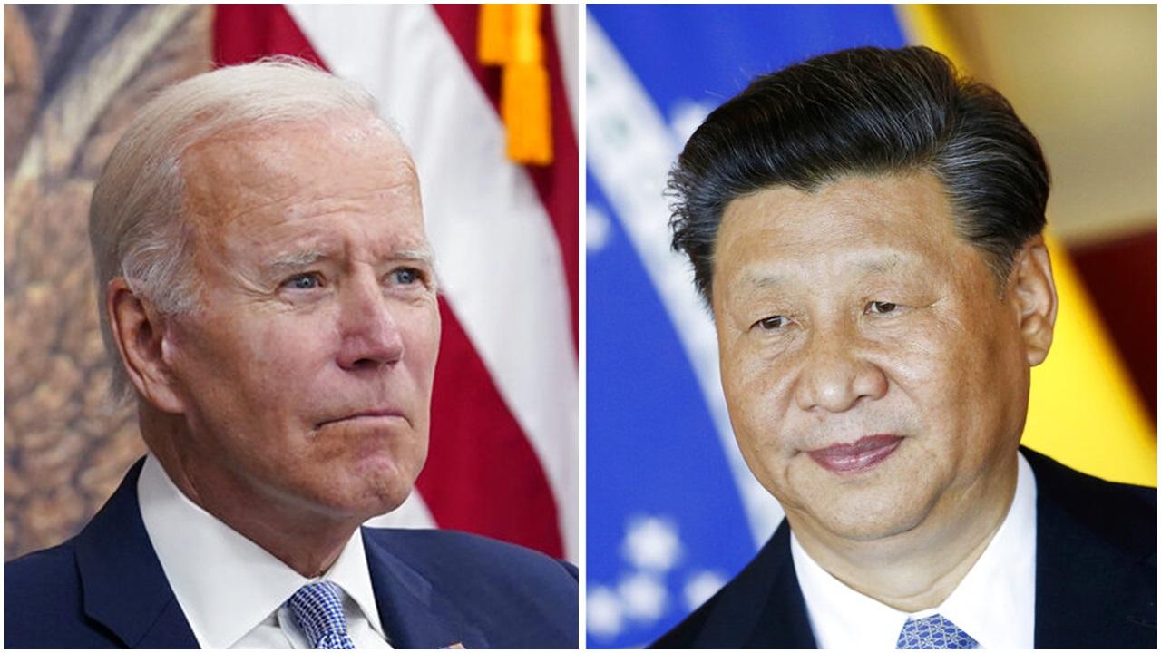 中美領導人習近平及拜登就台灣問題表達雙方立場。(美聯社圖)