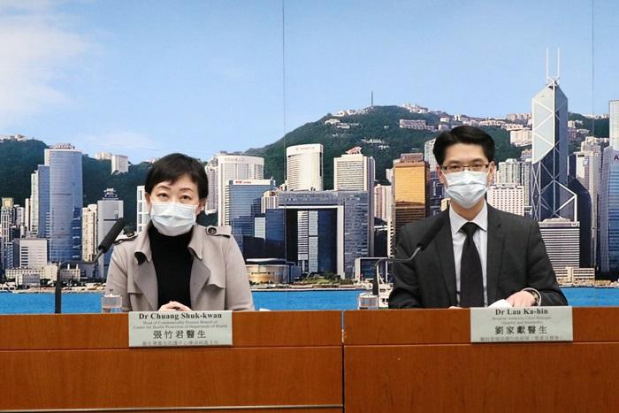 衛生署指，因八號信號生效，今日會以新聞稿代替記者會匯報疫情。