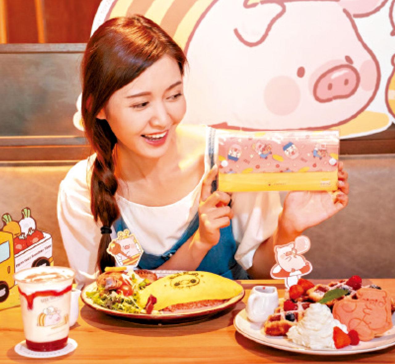 罐頭豬LuLu首登陸東薈城名店倉 萌爆打卡掃精品