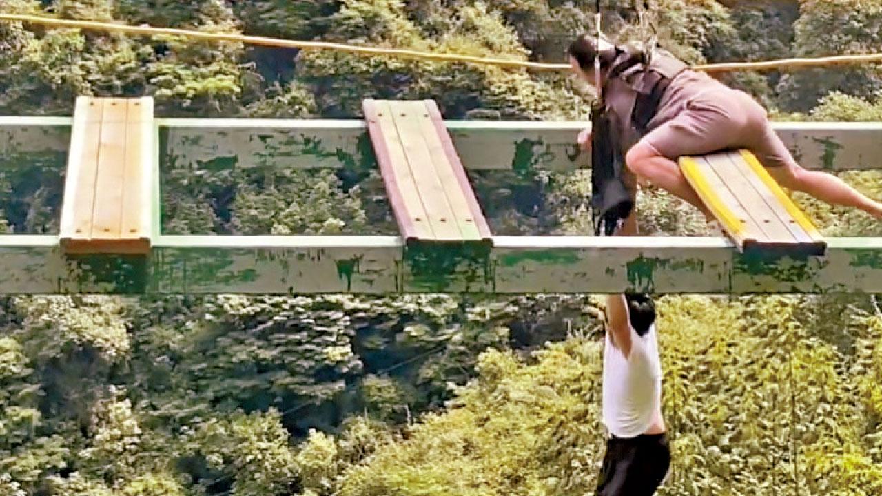 高空吊橋步步驚心 天津湖北兩人墮橋一死一傷