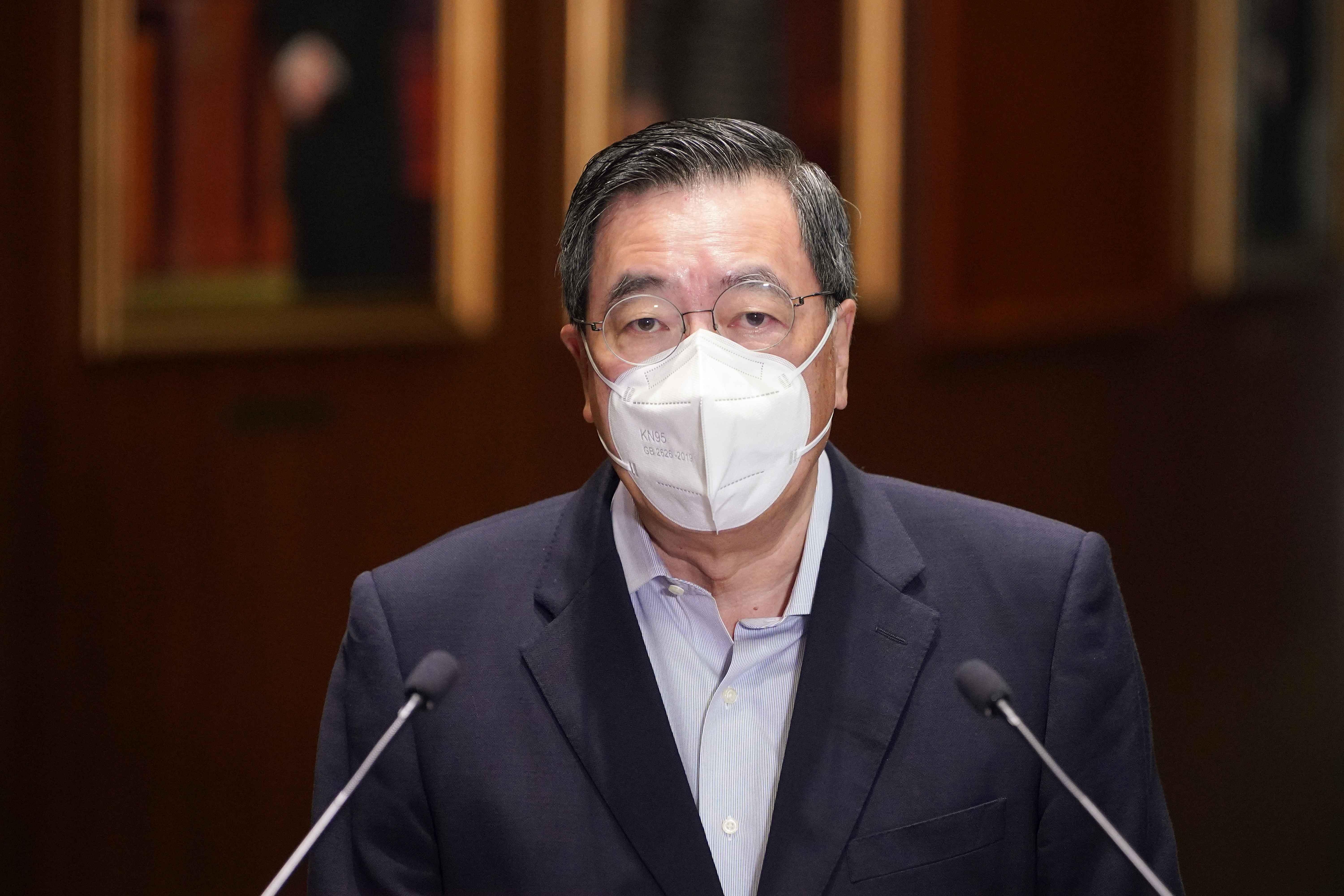 梁君彥 立會 立會主席見記者