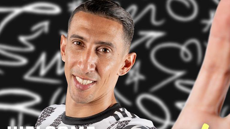 意甲球會祖雲達斯落實迪馬利亞加盟。(祖雲達斯Facebook圖片)