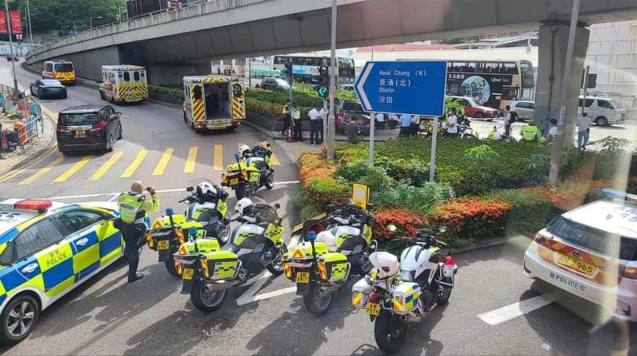 葵涌私家車失控剷行人過路處   3途人遭「打保齡」撞傷