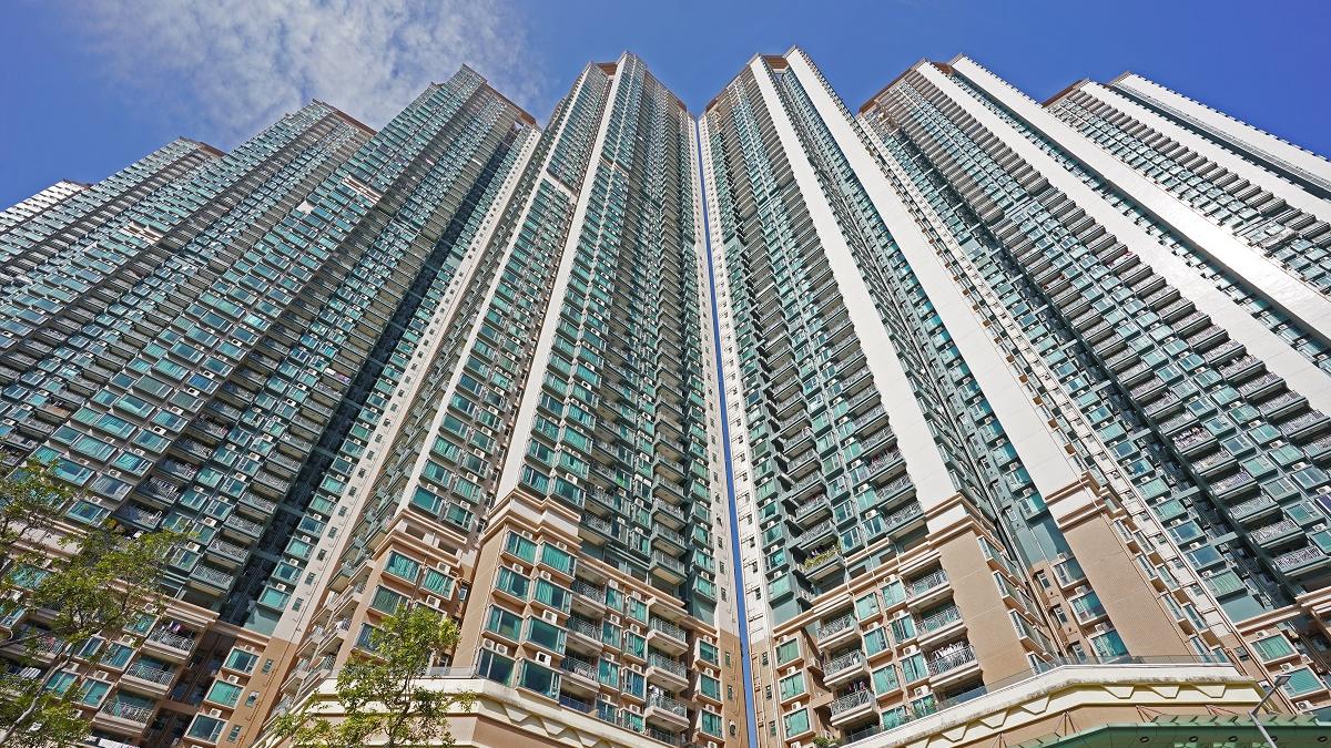 映灣園有大廈被納入強制檢測公告。(資料圖片／陳奕釗攝)