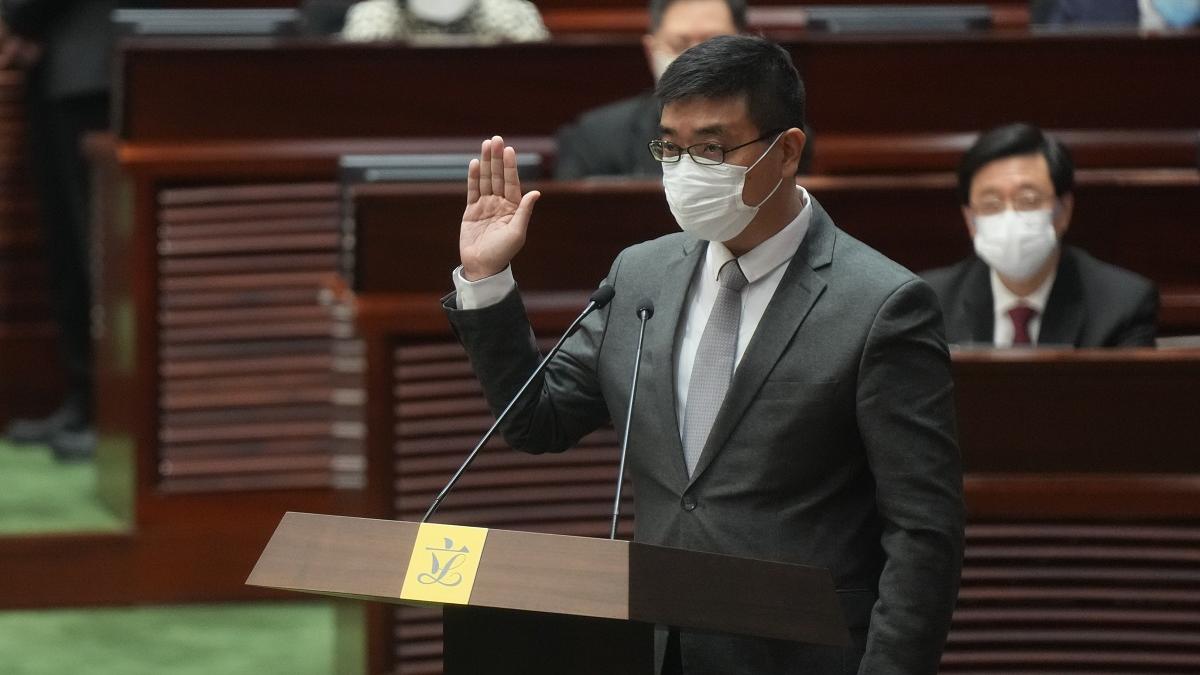 李浩然的議員辦事處有職員快速測試呈陽性。(資料圖片／陳奕釗攝)