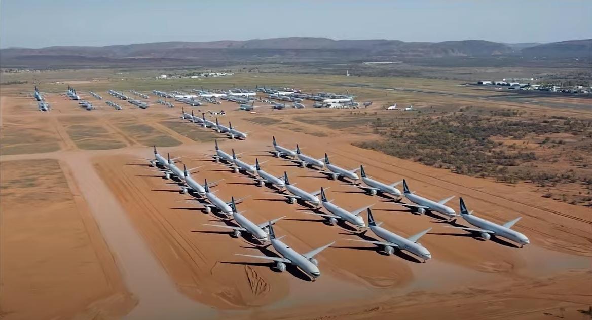 國泰準備將停泊澳洲沙漠的7成機隊調回香港