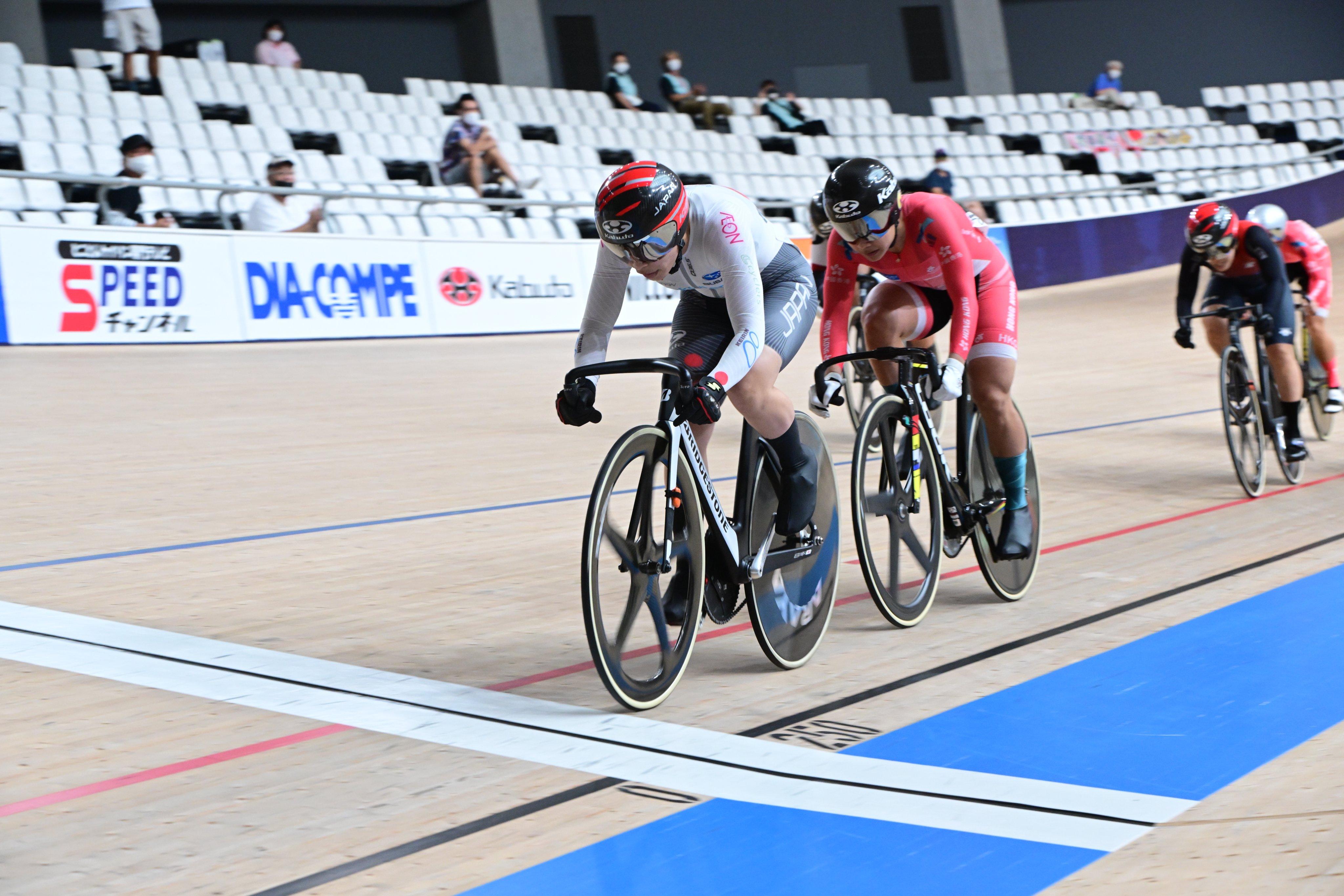 李慧詩在日本盃的凱林賽再獲亞軍。(日本單車協會Twitter)