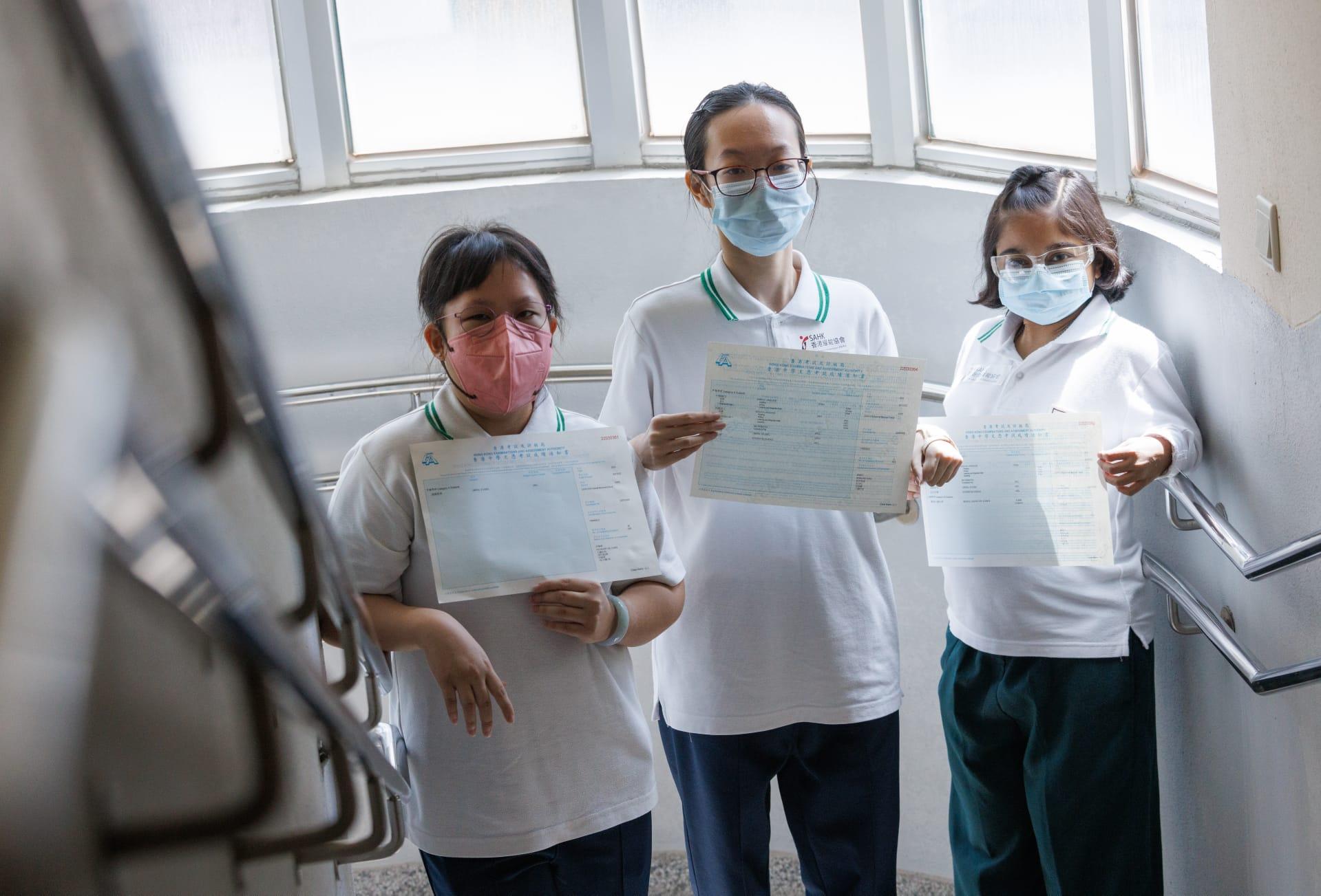 DSE放榜｜殘疾考生克服挑戰  慢性腎衰竭女生邊備試邊洗腎