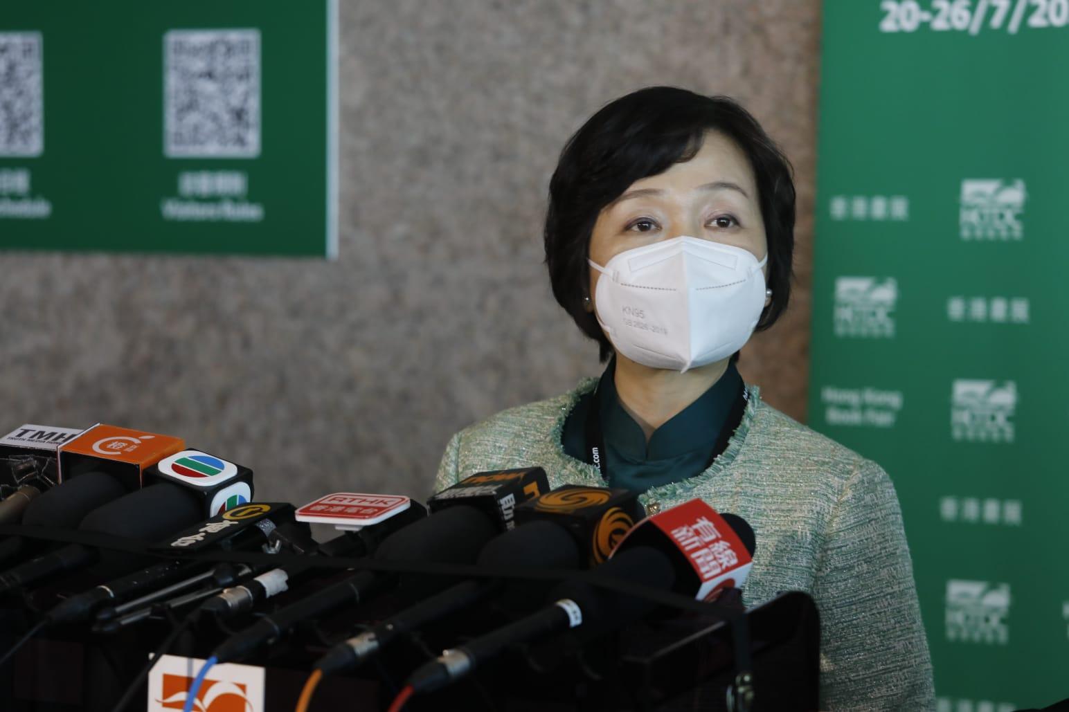 教育局長蔡若蓮冀考生把握機會　因應興趣及能力追尋夢想