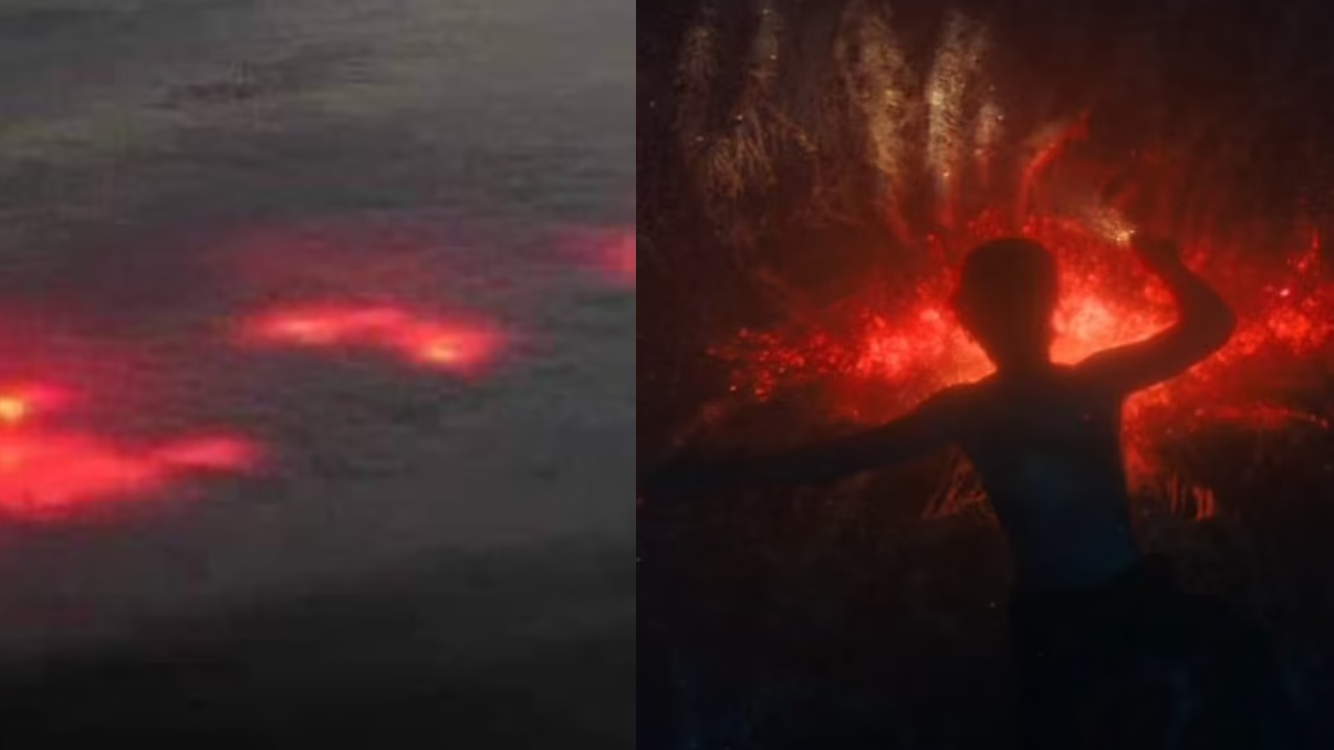 似足《怪奇物語》大西洋驚現神秘紅光 究竟係乜？(有片)