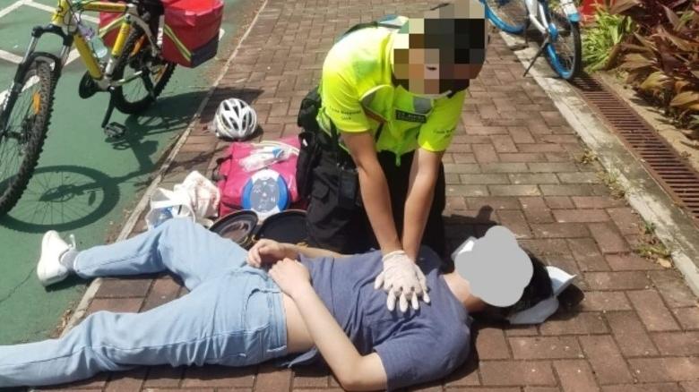 元朗男子不適暈倒　聖約翰救傷隊及休班護士途經急救