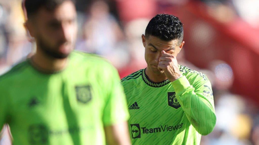 曼聯慘敗C朗失望