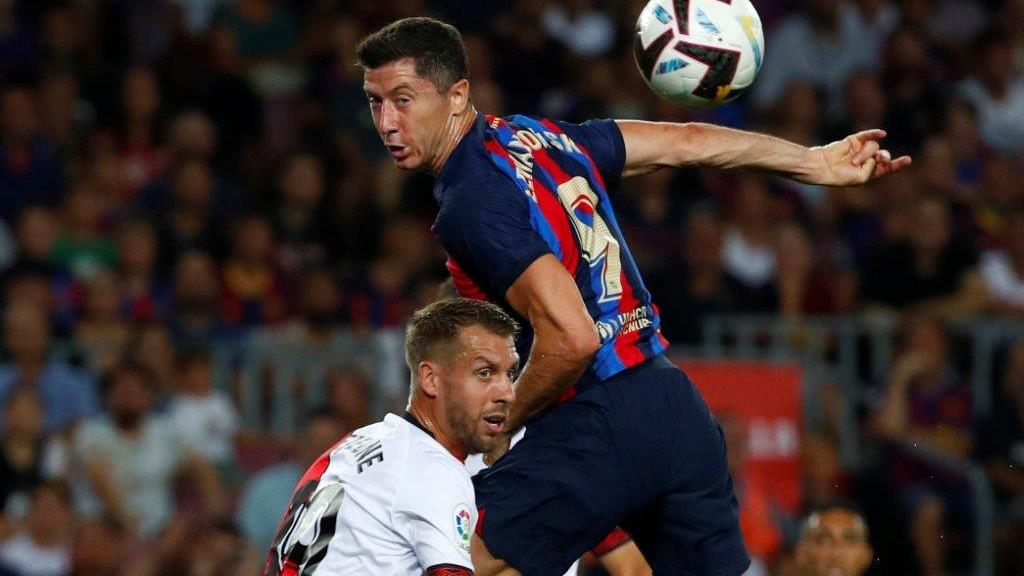 巴塞前鋒利雲度夫斯基