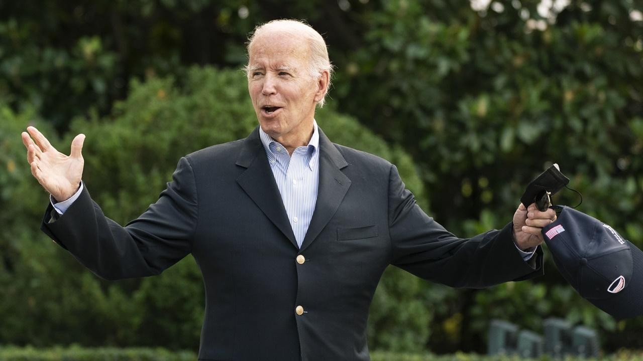 拜登連續2天新冠肺炎檢測呈陰性，結束隔離。(AP)