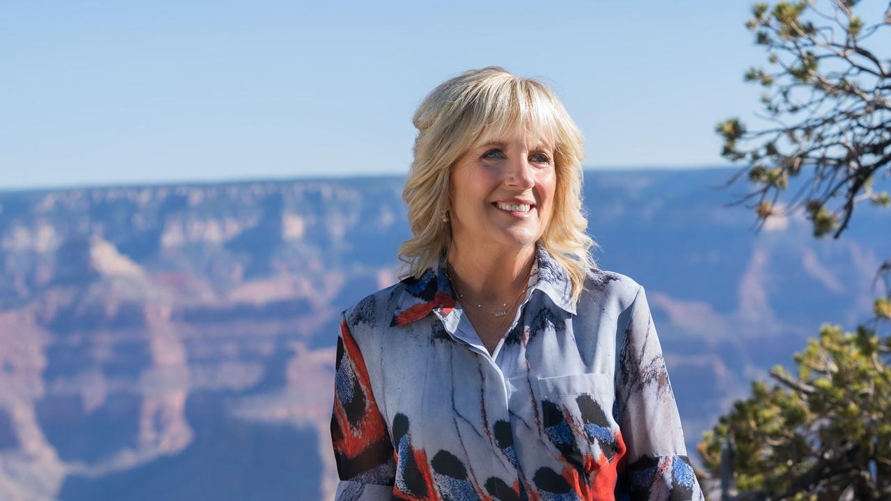 美國第一夫人新冠肺炎檢測回復陰性。(資料圖片)