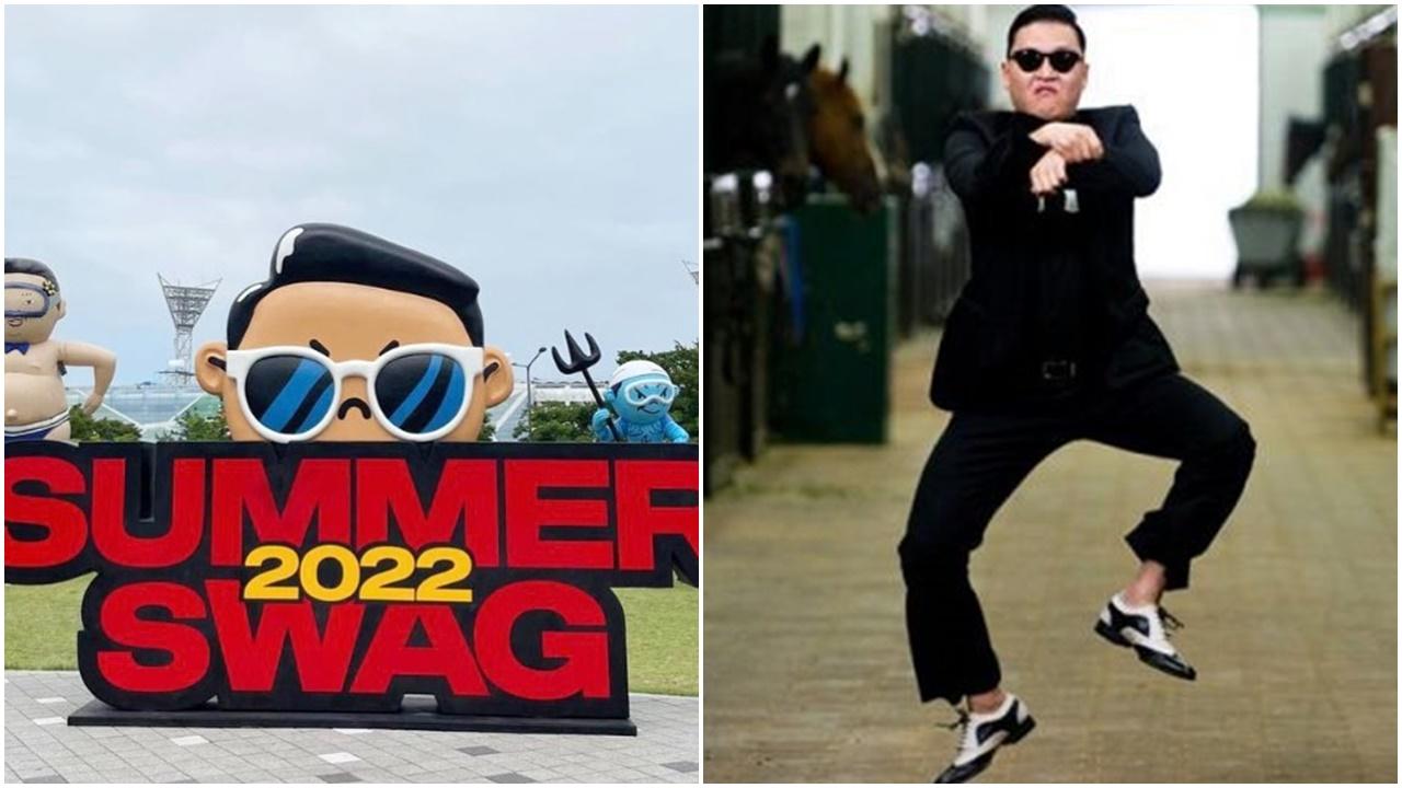 PSY演唱會有工作人員由15公尺墮下死亡。(IG)